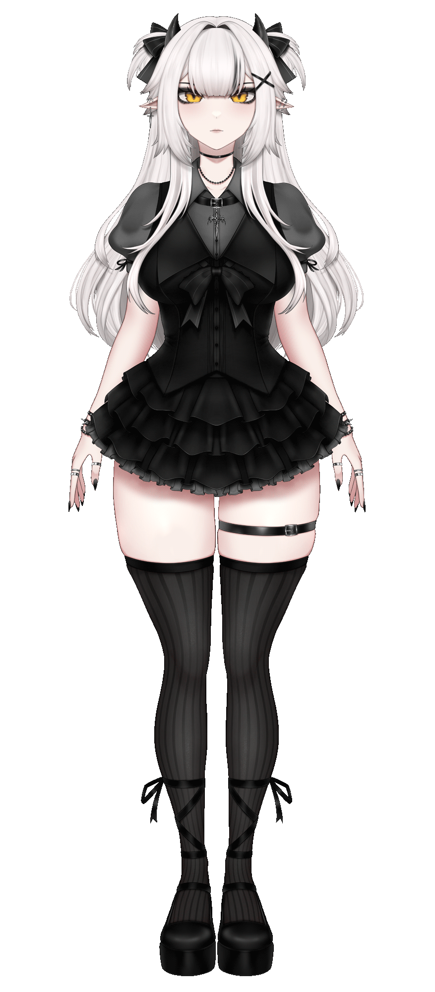 Ciri VTuber Academia Outfit